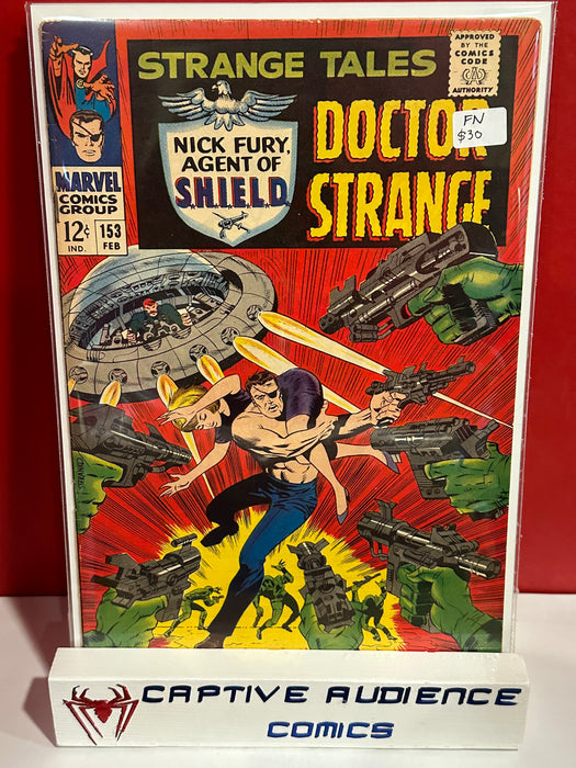 Strange Tales, Vol. 1 #153 - FN