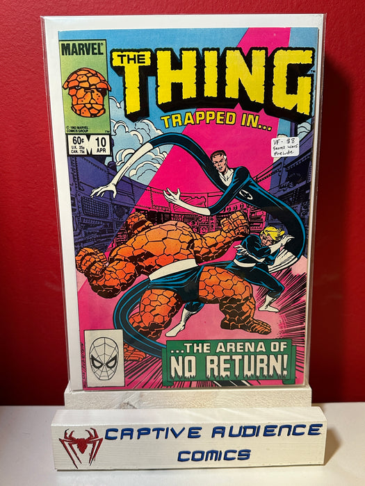 Thing, The Vol. 1 #10 - Secret Wars Prelude - VF-