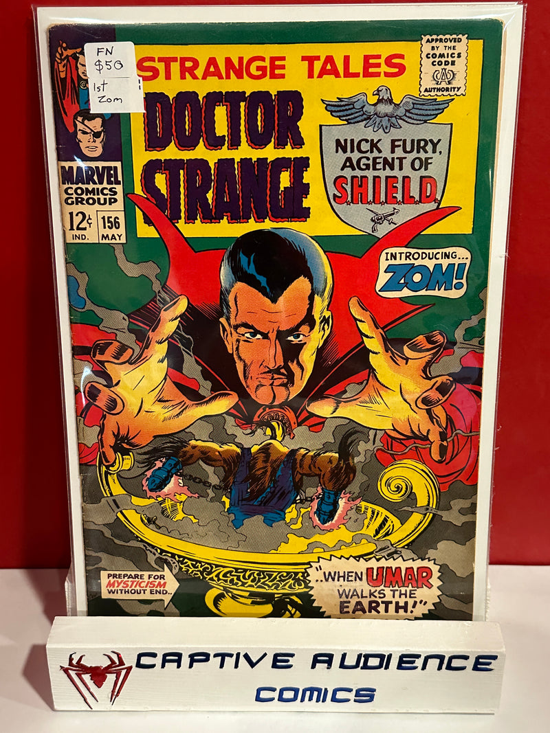 Strange Tales, Vol. 1 #156 - 1st Zom - FN