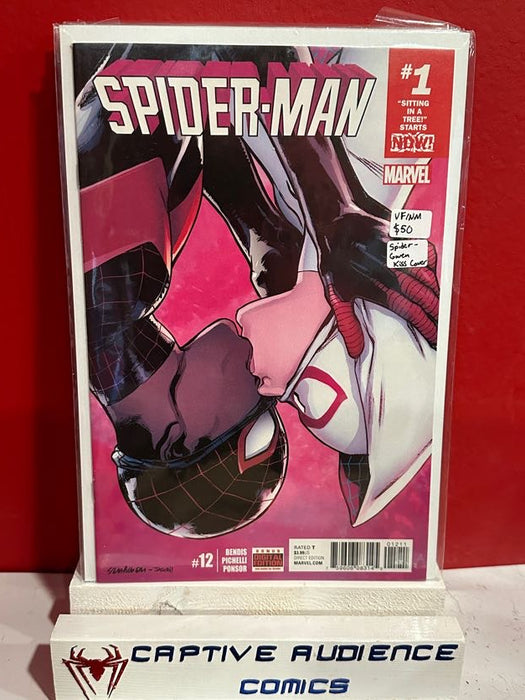 Spider-Man, Vol. 2 #12 - Spider-Gwen Kiss Cover - VF/NM