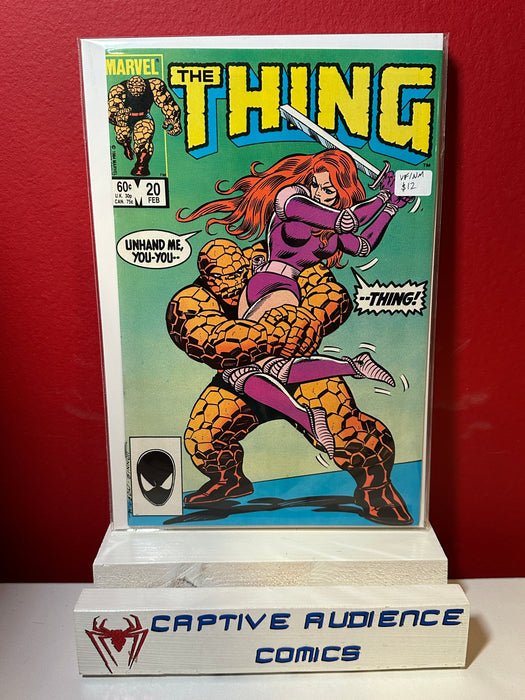 Thing, The Vol. 1 #20 - VF/NM