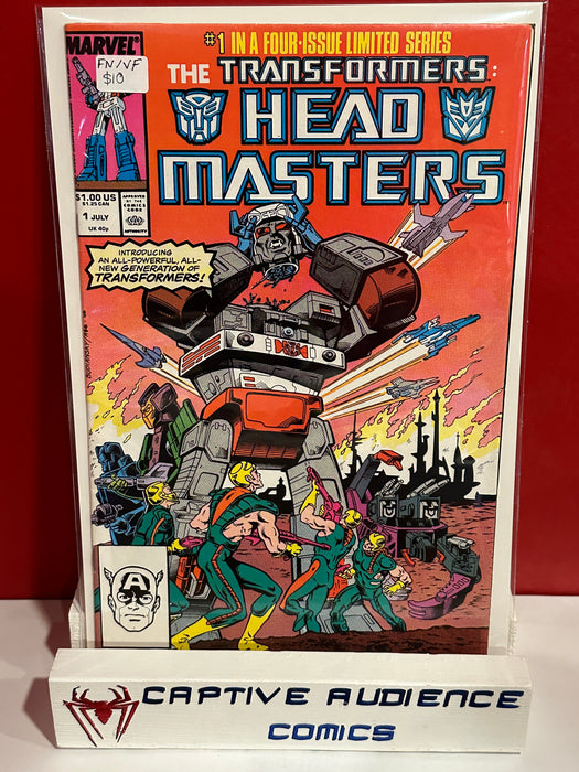 Transformers: Headmasters #1 - FN/VF