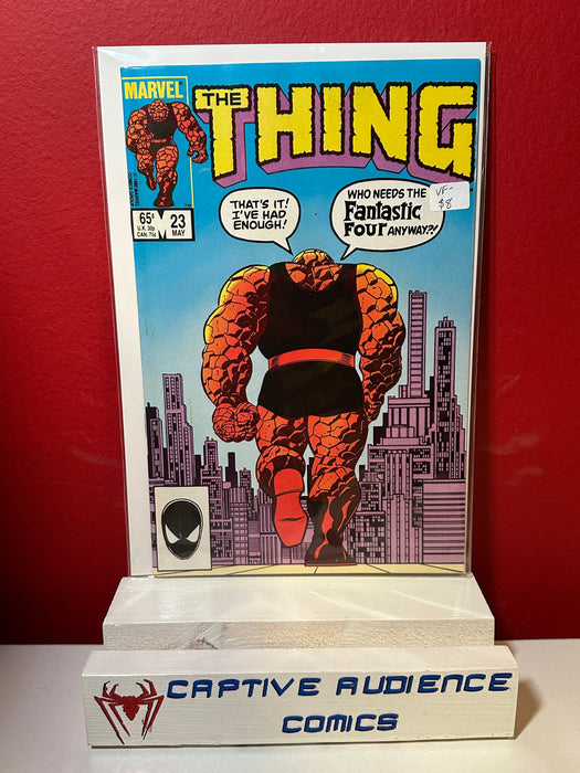 Thing, The Vol. 1 #23 - VF-