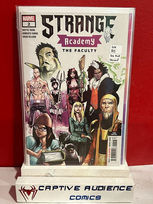 Strange Academy #2 - 3rd Print Variant - NM