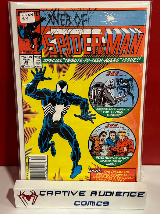 Web of Spider-Man, Vol. 1 #35 - VF/NM