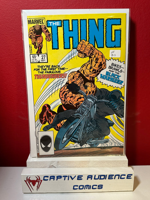 Thing, The Vol. 1 #27 - VF