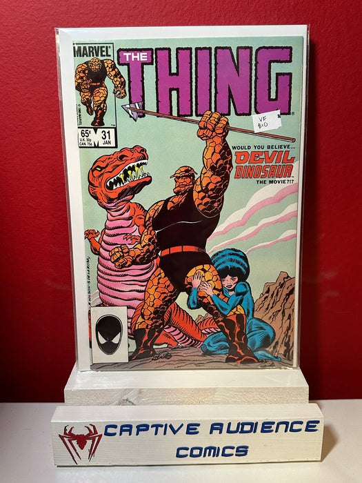 Thing, The Vol. 1 #31 - VF