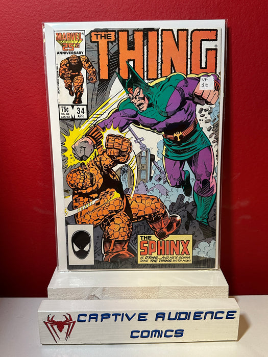 Thing, The Vol. 1 #34 - VF