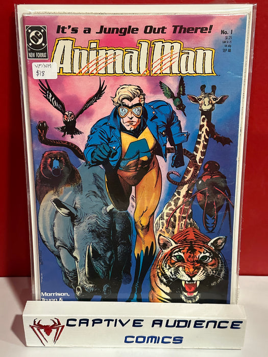 Animal Man, Vol. 1 #1 - VF/NM
