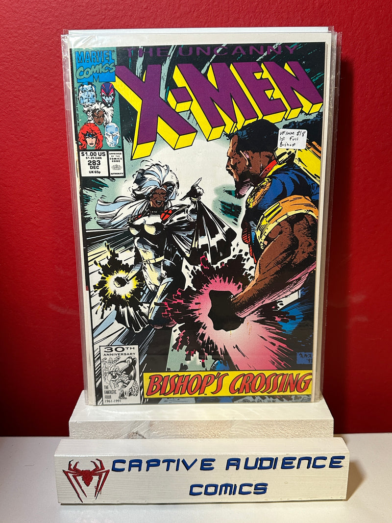 Uncanny X-Men, Vol. 1 #283 - 1st Full Bishop - VF/NM