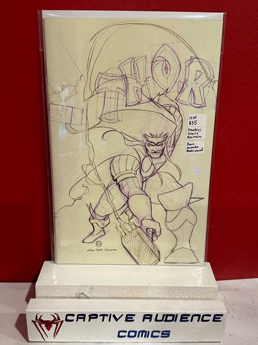 Thor, Vol. 6 #6 - Frankies Comics Exclusive Peach Momoko Sketch Variant - NM