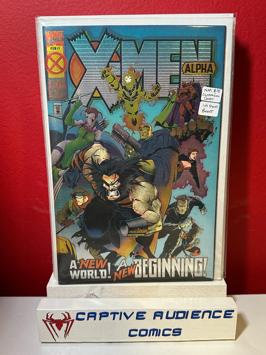 X-Men: Alpha #1 - 1st Dark Beast - Chromium Cover - NM