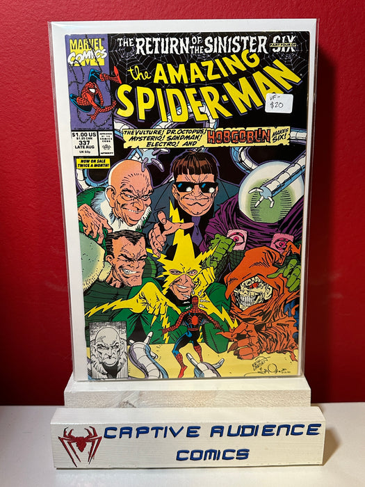 Amazing Spider-Man, The Vol. 1 #337 - VF-