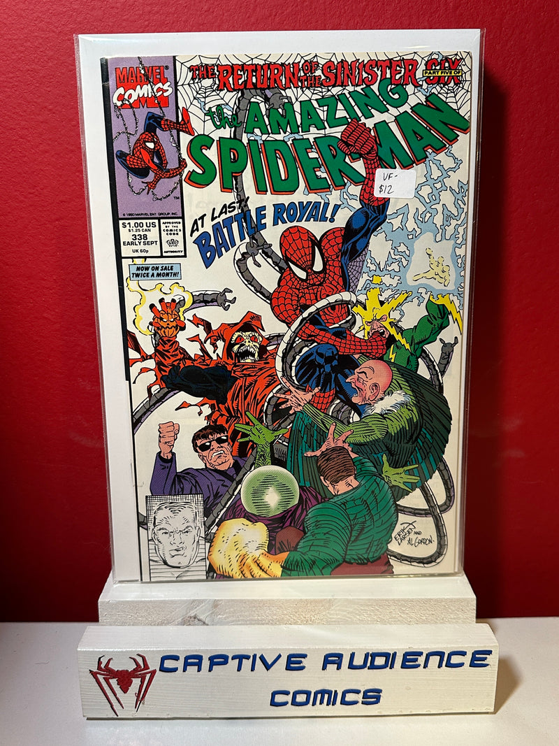 Amazing Spider-Man, The Vol. 1 #338 - VF-