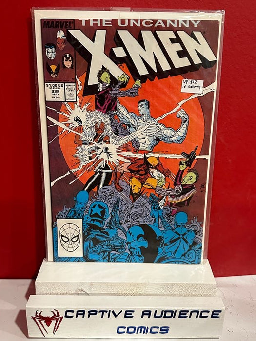 Uncanny X-Men, Vol. 1 #229 - 1st Gateaway - VF