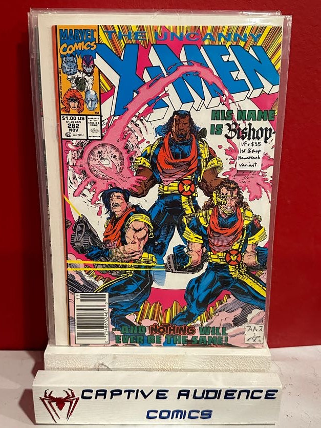 Uncanny X-Men, Vol. 1 #282 - Newsstand Variant - 1st Bishop - VF+