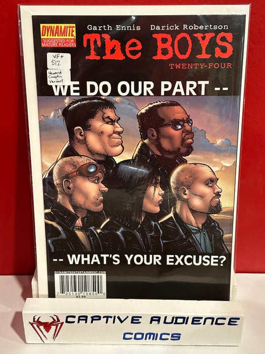 Boys, The #24 - Howard Chaykin Variant - VF+