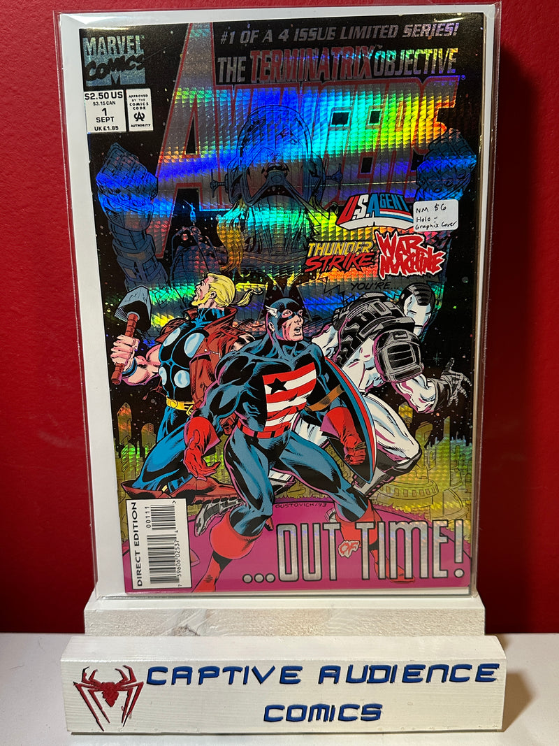 Avengers: The Terminatrix Objective, The #1 - Holo-Graphix Cover - NM