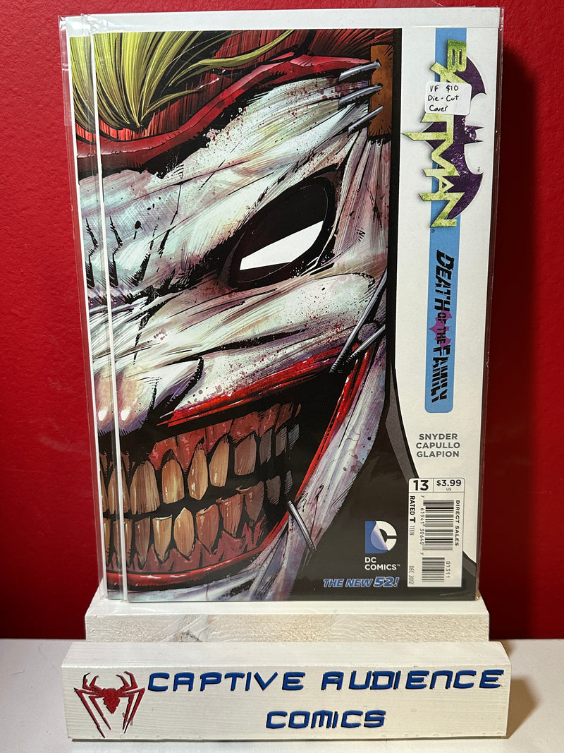 Batman and Robin, Vol. 2 #13 - Die-Cut Cover - VF