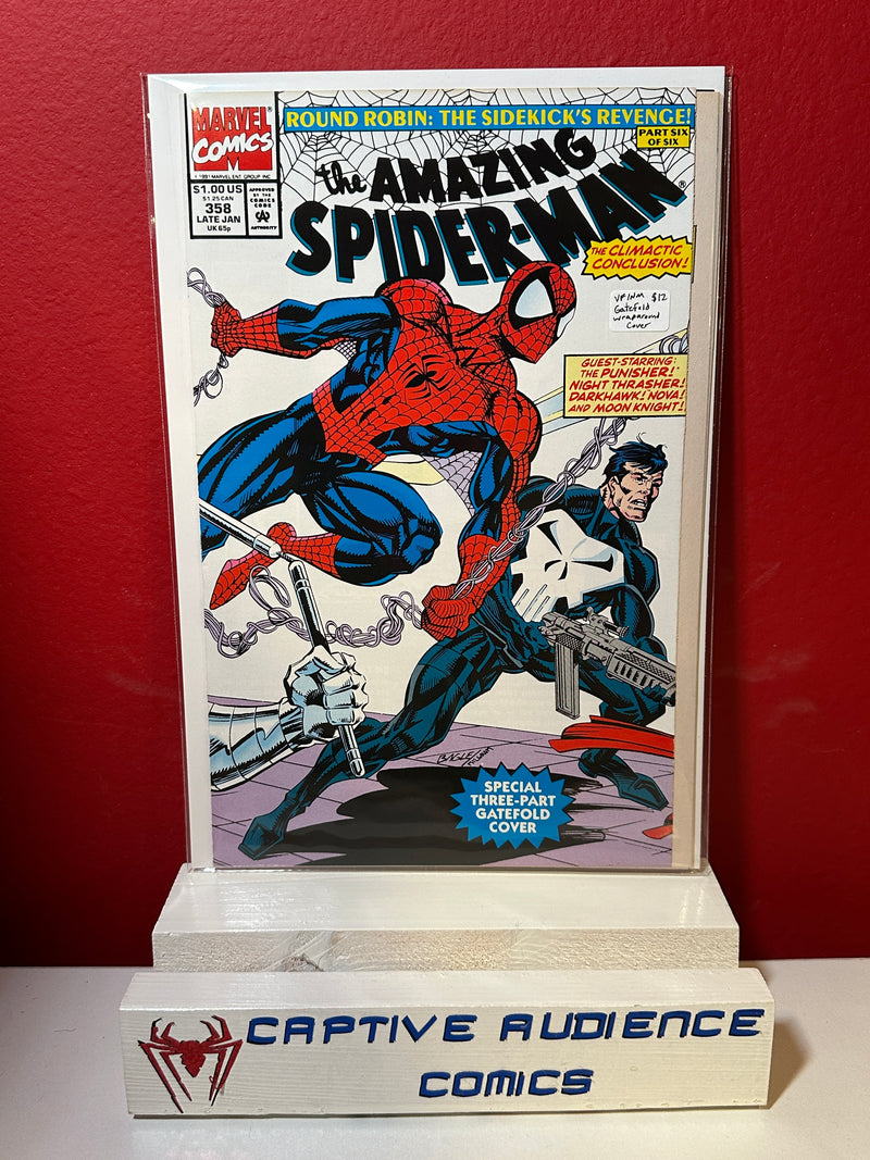 Amazing Spider-Man, The Vol. 1 #358 - Gatefold Wraparound Cover - VF/NM