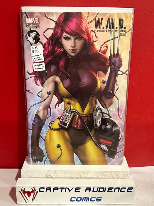 Weapons of Mutant Destruction: Alpha #1 - Unknown Comics Exclusive - Artgerm Variant - NM