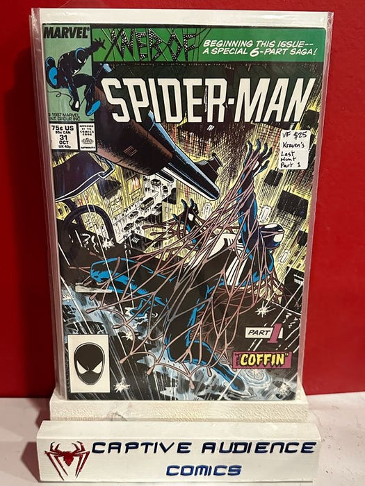 Web of Spider-Man, Vol. 1 #31 - Kravens Last Hunt Part 1 - VF