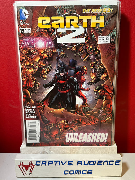 Earth 2 #19 - 1st Lor-Zod Superman - VF/NM