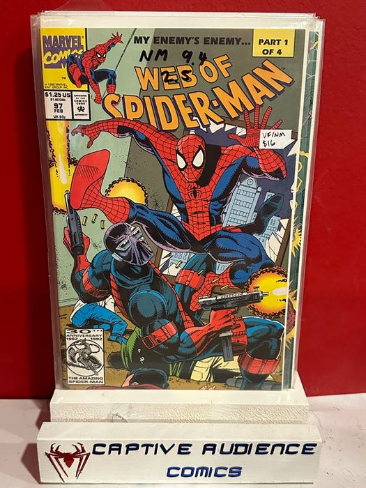 Web of Spider-Man, Vol. 1 #97 - VF/NM