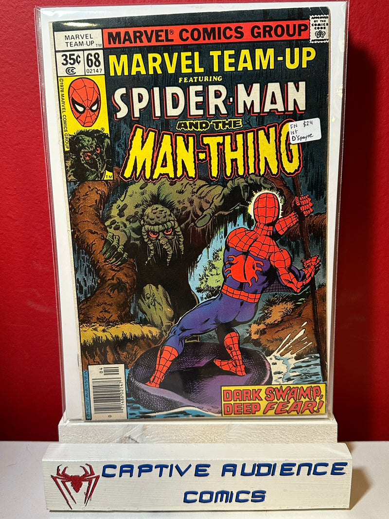 Marvel Team-Up, Vol. 1 #68 - 1st Dispayre - FN