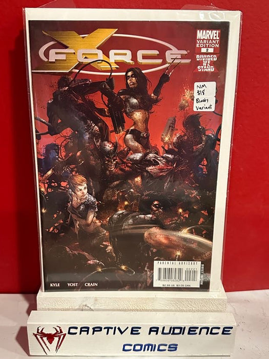 X-Force, Vol. 3 #2 - Bloody Variant - NM