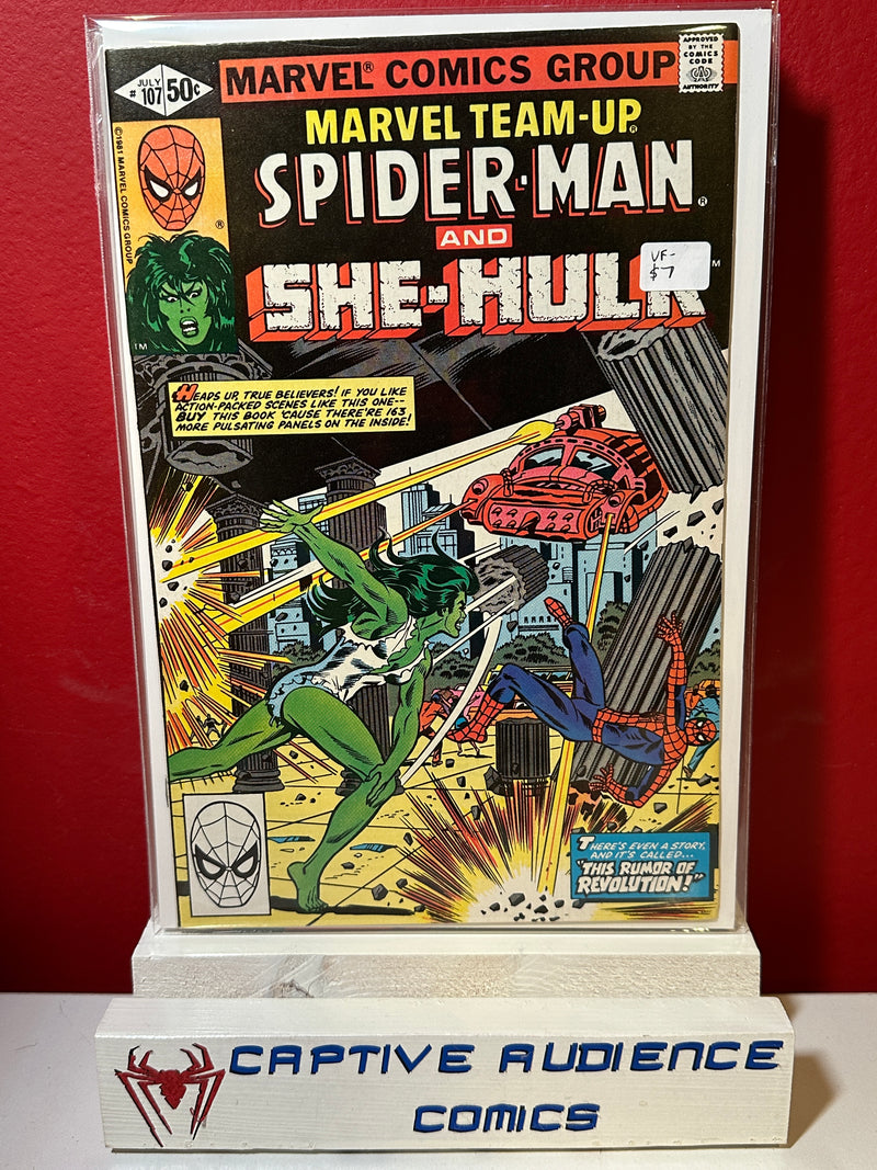 Marvel Team-Up, Vol. 1 #107 - VF-
