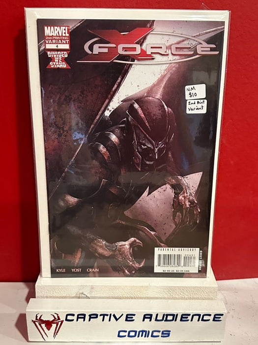 X-Force, Vol. 3 #4 - 2nd Print Variant - NM