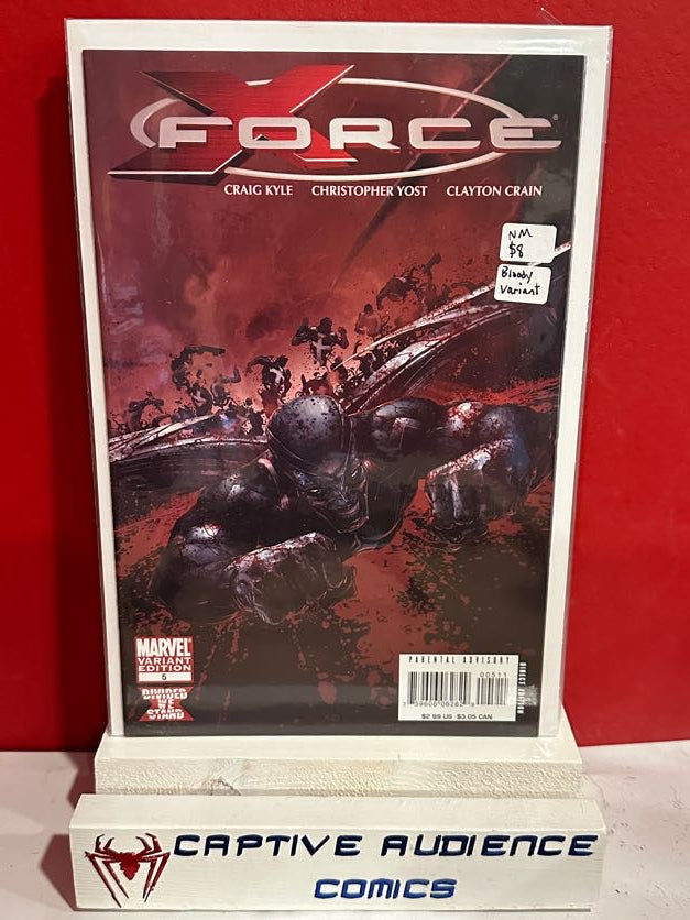 X-Force, Vol. 3 #5 - Bloody Variant - NM