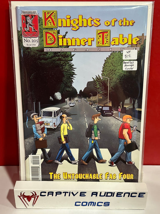 Knights of The Dinner Table #205 - Beatles Homage Cover - VF