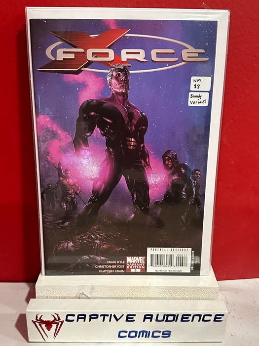 X-Force, Vol. 3 #6 - Bloody Variant - NM