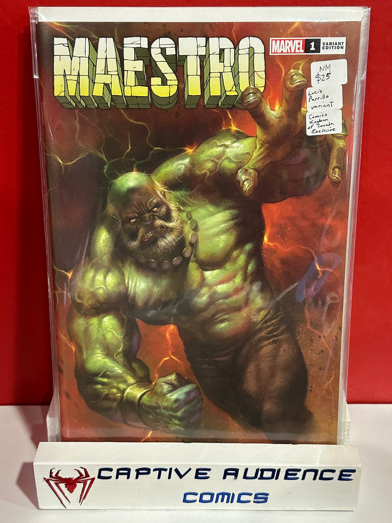 Maestro #1 - Lucio Parrillo Variant - Comics Kingdom of Canada Exclusive - NM