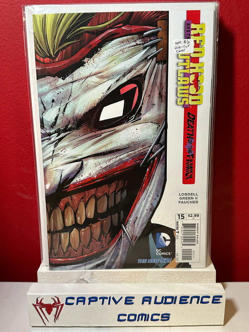 Red Hood and the Outlaws, Vol. 1 #15 - Die-Cut Cover - NM