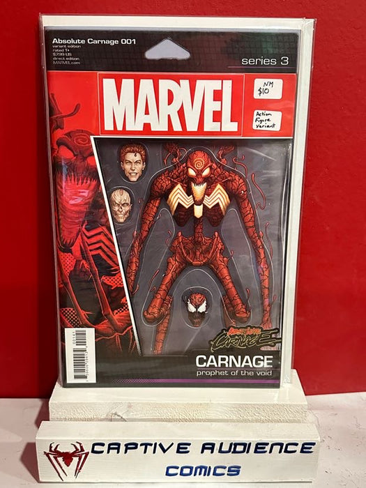 Absolute Carnage #1 - Action Figure Variant - NM