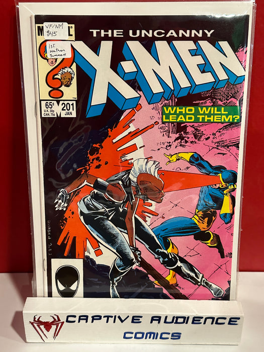 Uncanny X-Men, Vol. 1 #201 - 1st Nathan Summers - VF/NM