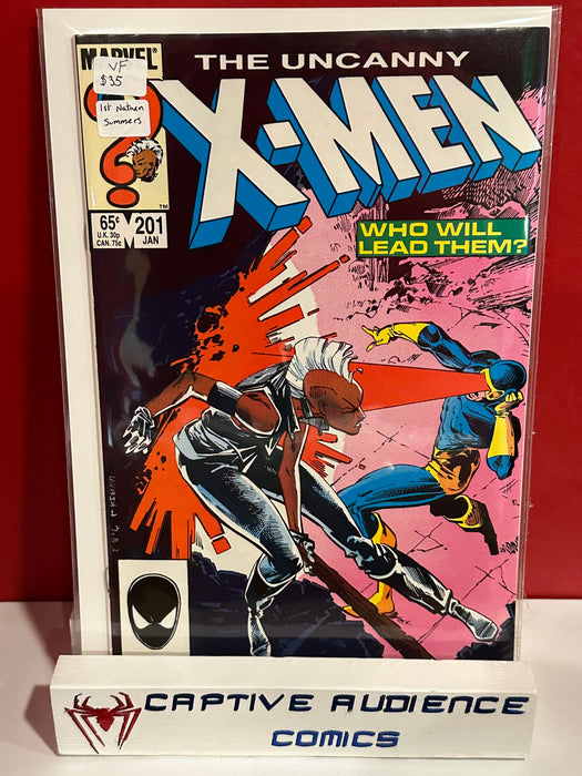 Uncanny X-Men, Vol. 1 #201 - 1st Nathan Summers - VF