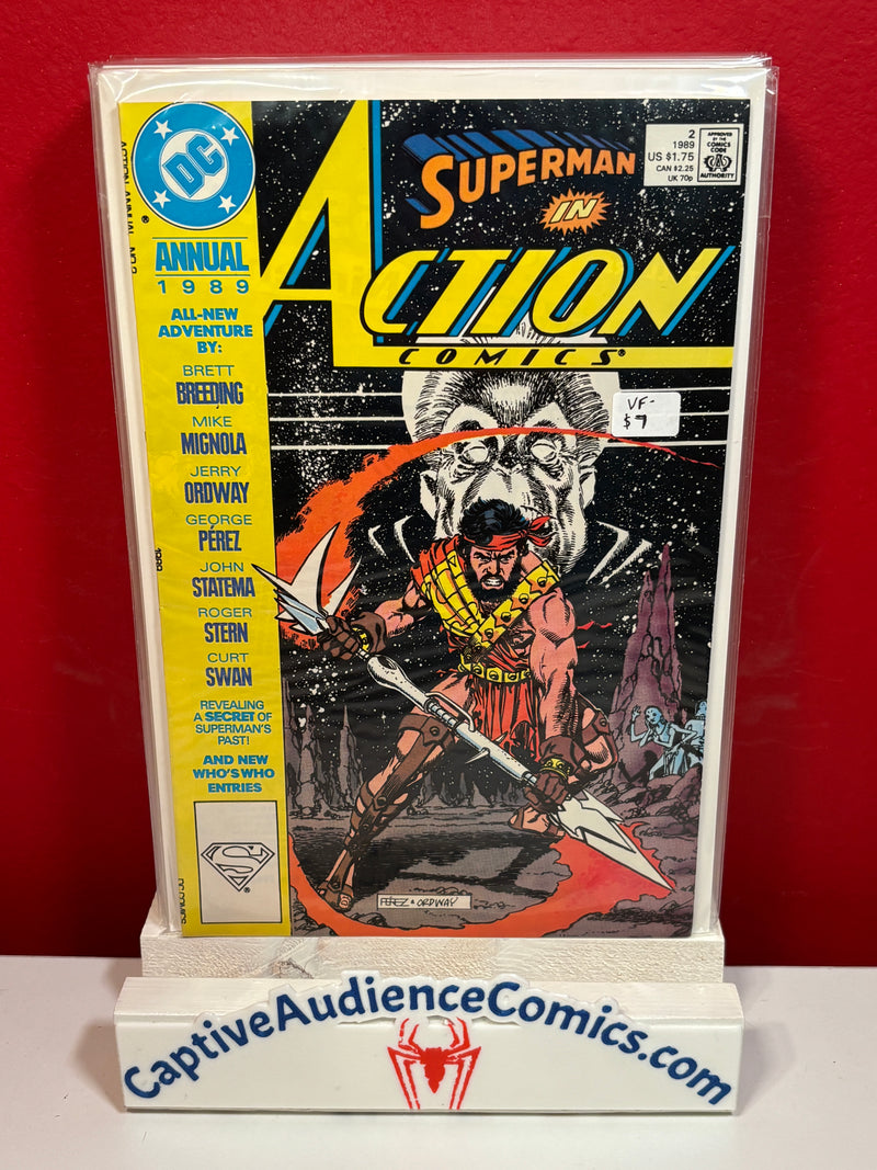 Action Comics, Vol. 1 Annual #2 - VF-