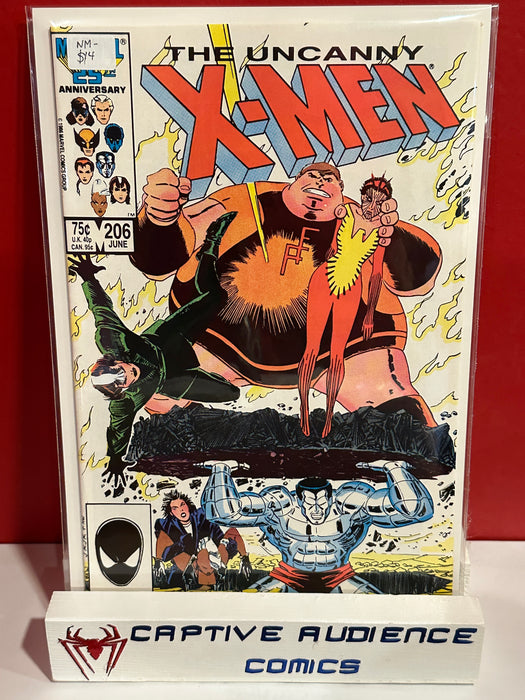 Uncanny X-Men, Vol. 1 #206 - NM-