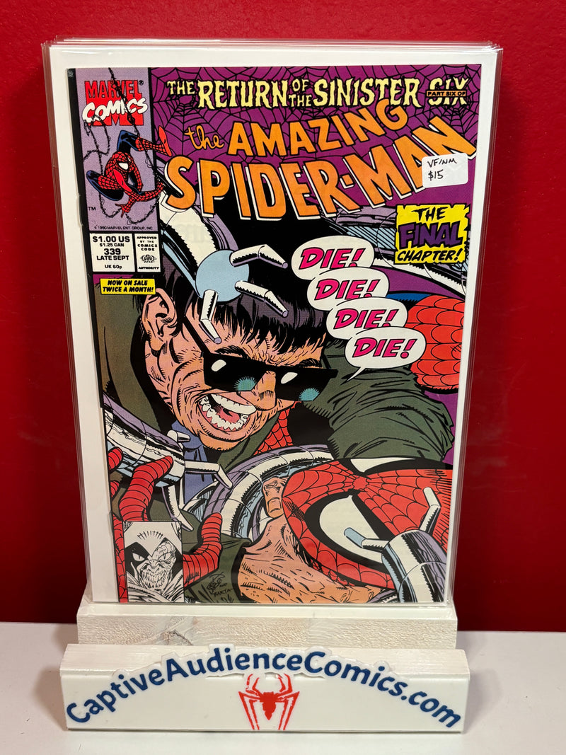 Amazing Spider-Man, The Vol. 1 #339 - VF/NM