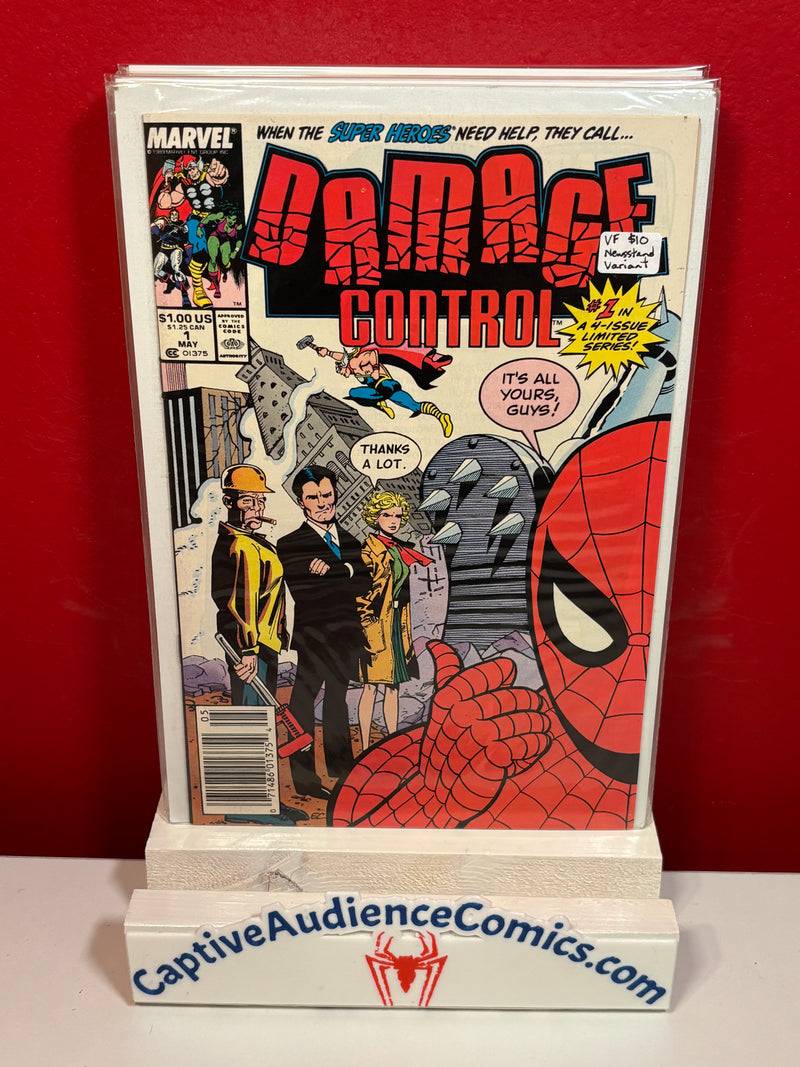Damage Control, Vol. 1 #1 - Newsstand Variant - VF