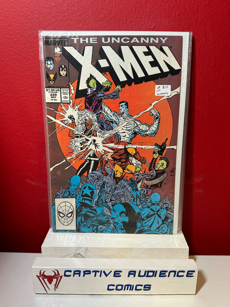 Uncanny X-Men, Vol. 1 #229 - 1st Gateway - VF