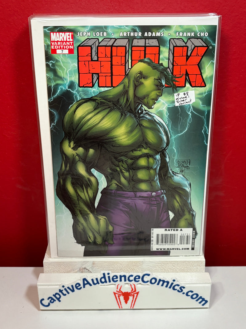 Hulk, Vol. 1 #7 - Michael Turner Variant - VF