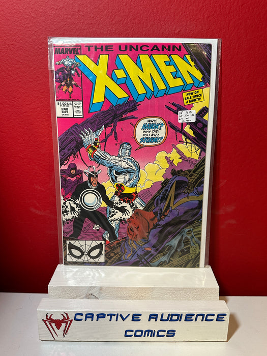 Uncanny X-Men, Vol. 1 #248 - 1st Jim Lee Art on X-Men - VF