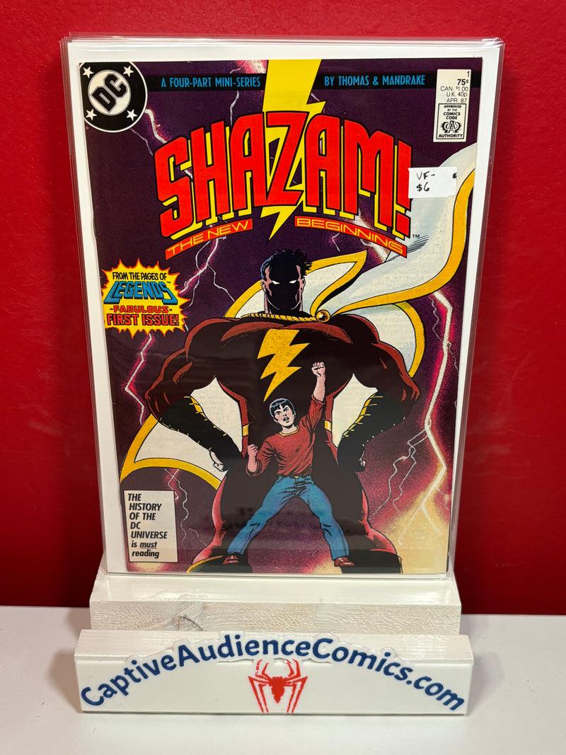 Shazam! The New Beginning #1 - VF-