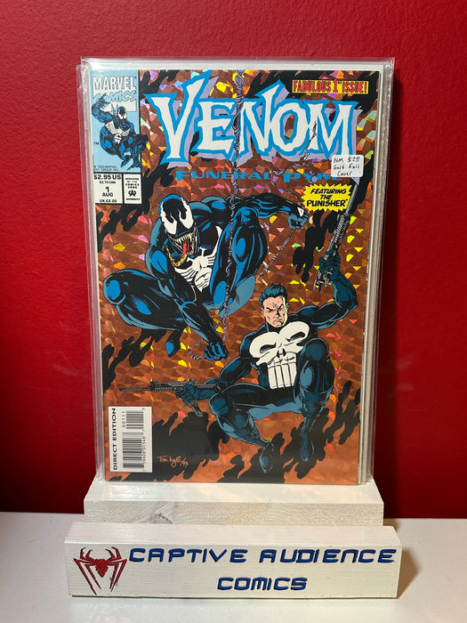 Venom: Funeral Pyre #1 - Gold Foil Cover - NM