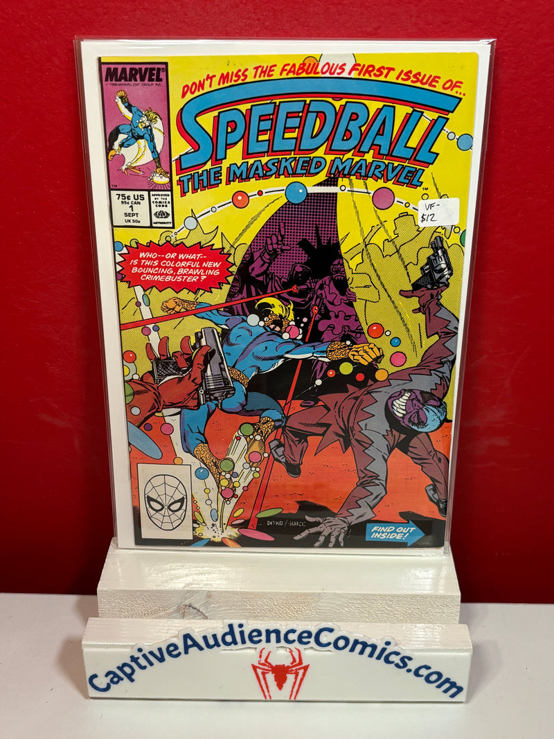 Speedball The Masked Marvel #1 - VF-